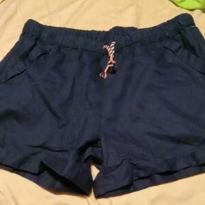 Girls Navy Blue Shorts